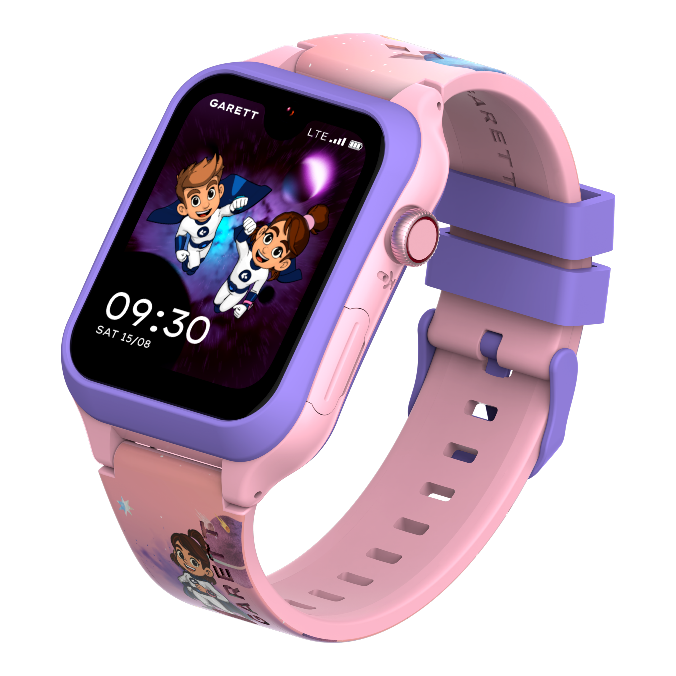 Garett Kids Essa 2 AI smartwatch 4G rosa AMOLED