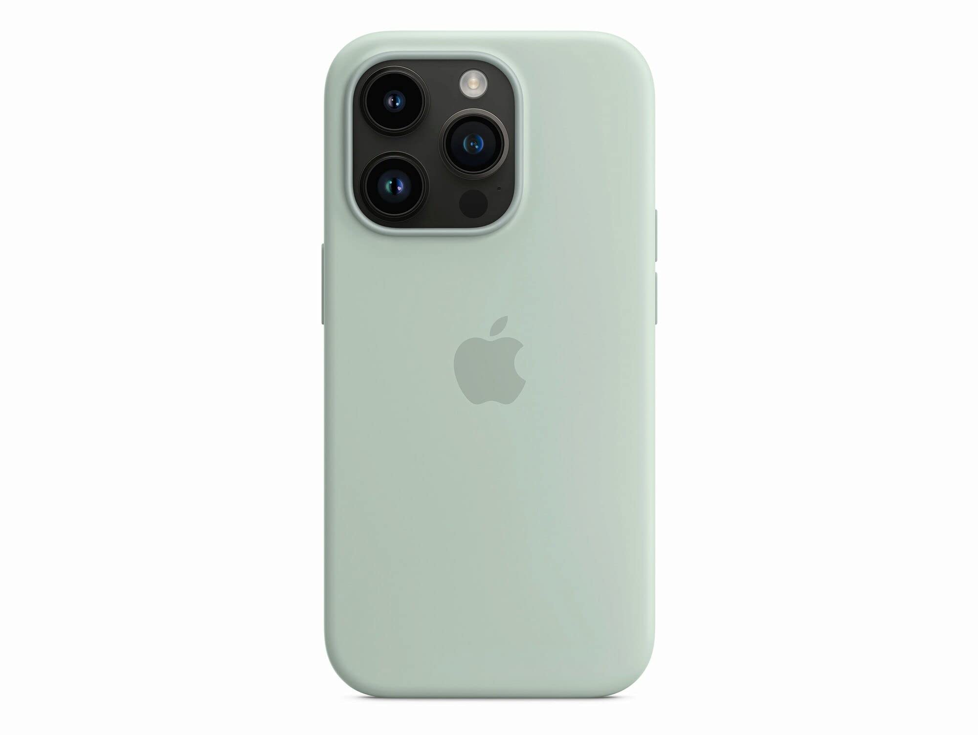 Apple custodia silicone MagSafe iPhone 14 Pro agave