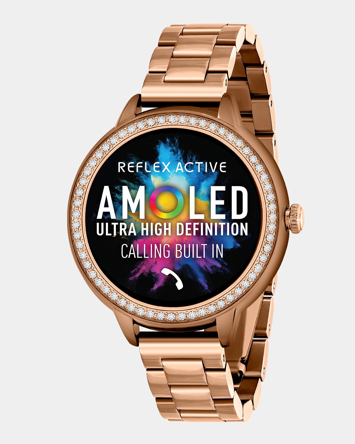 Reflex Active Spectra 300 R Lux smartwatch oro rosa pietre