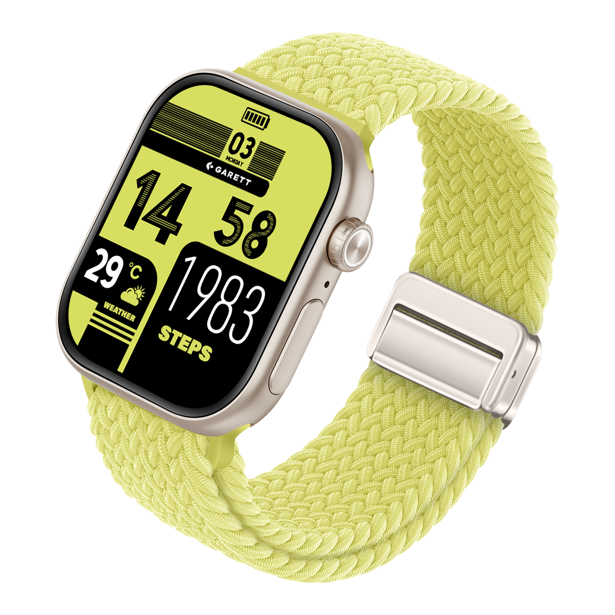Garett Next AI 4G smartwatch argento AMOLED GPS