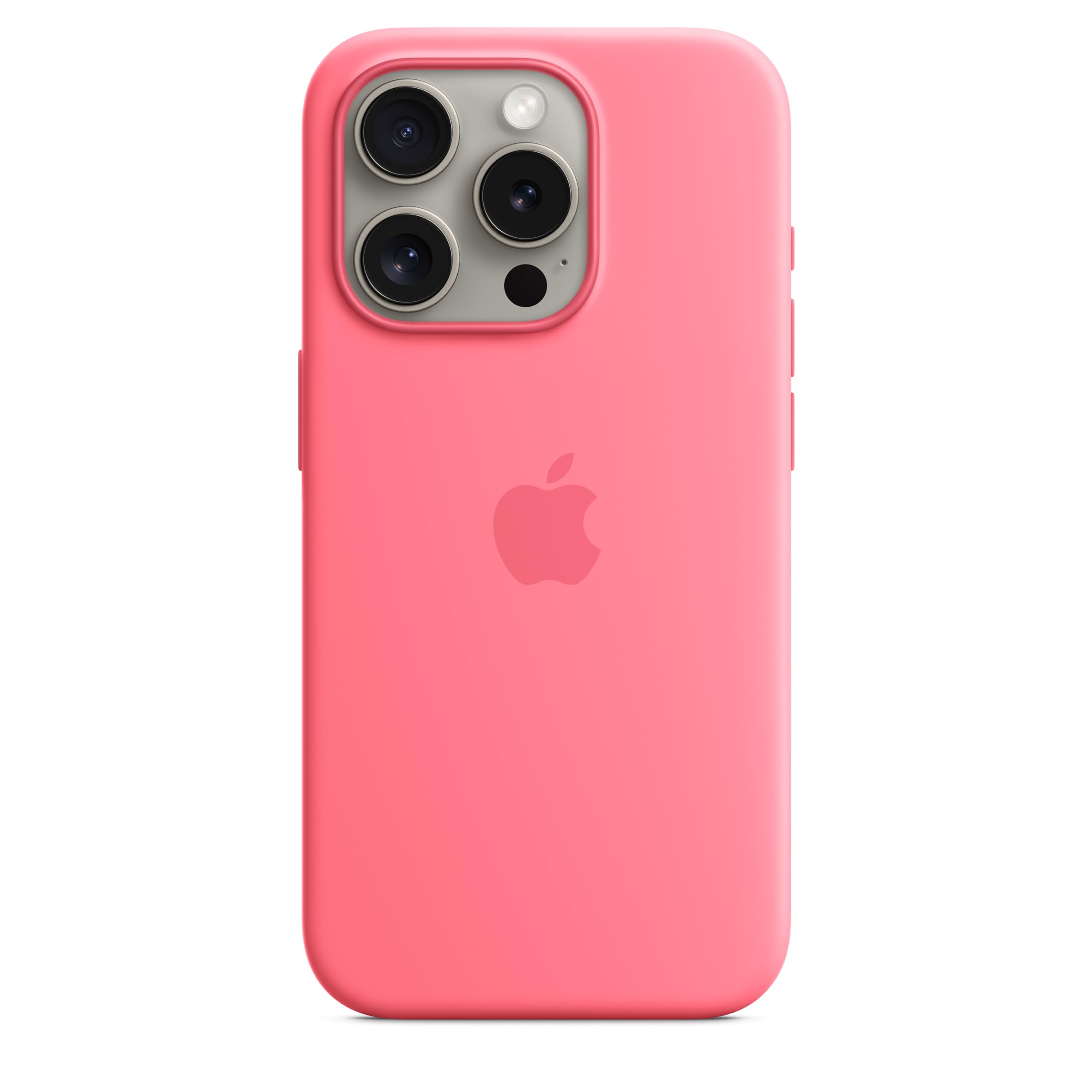 Apple Custodia MagSafe silicone iPhone 15 Pro Rosa