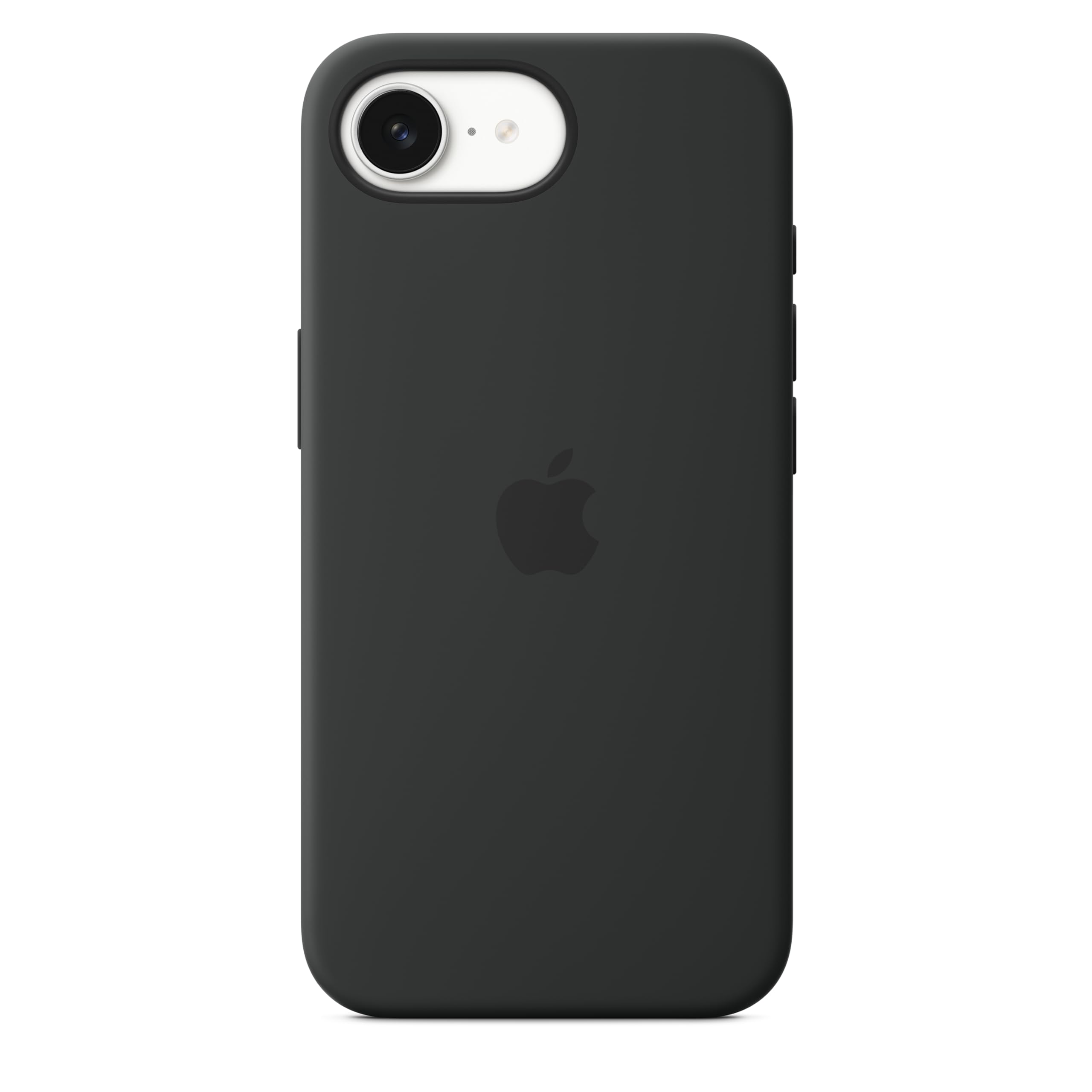 Apple iPhone 16e Custodia Silicone Bianco microfibra