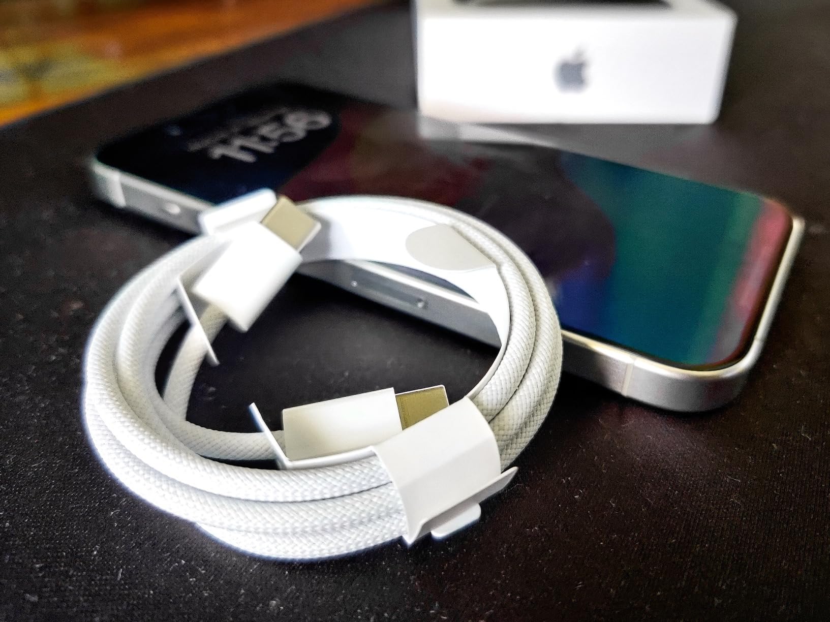 Apple iPhone 15 Pro 128 GB smartphone Titanio Bianco
