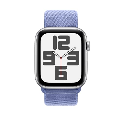 Apple Watch Sport Loop cinturino 40 mm Pervinca nylon traspirante