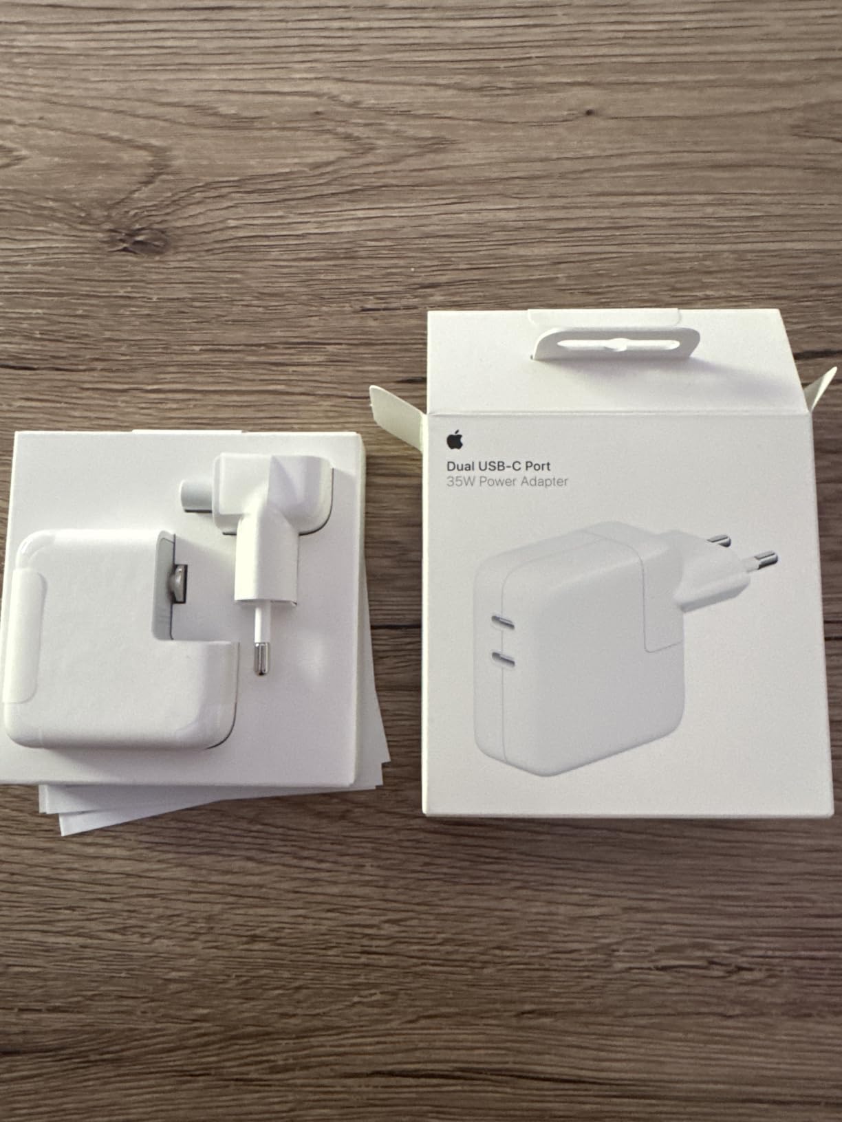 Apple alimentatore 35W doppia USB-C caricatore