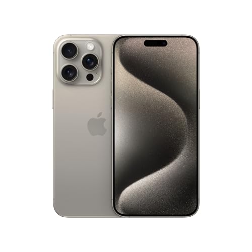 Apple iPhone 15 Pro Max smartphone 256GB titanio naturale 48MP