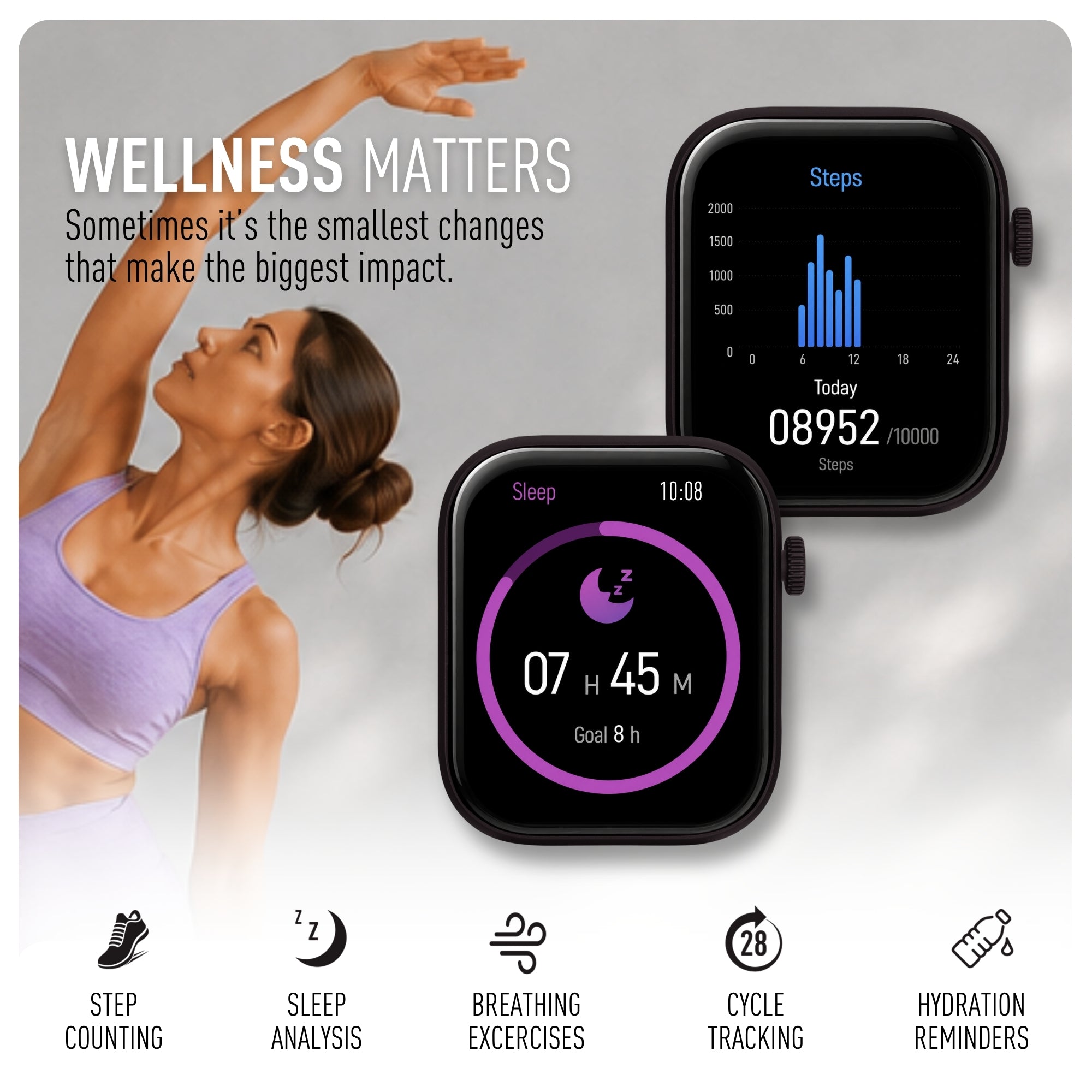 Reflex Active Spectra 300S smartwatch AMOLED navy