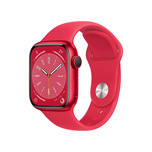 Apple Watch Series 8 smartwatch 41mm GPS Cellular RED ossigeno sangue