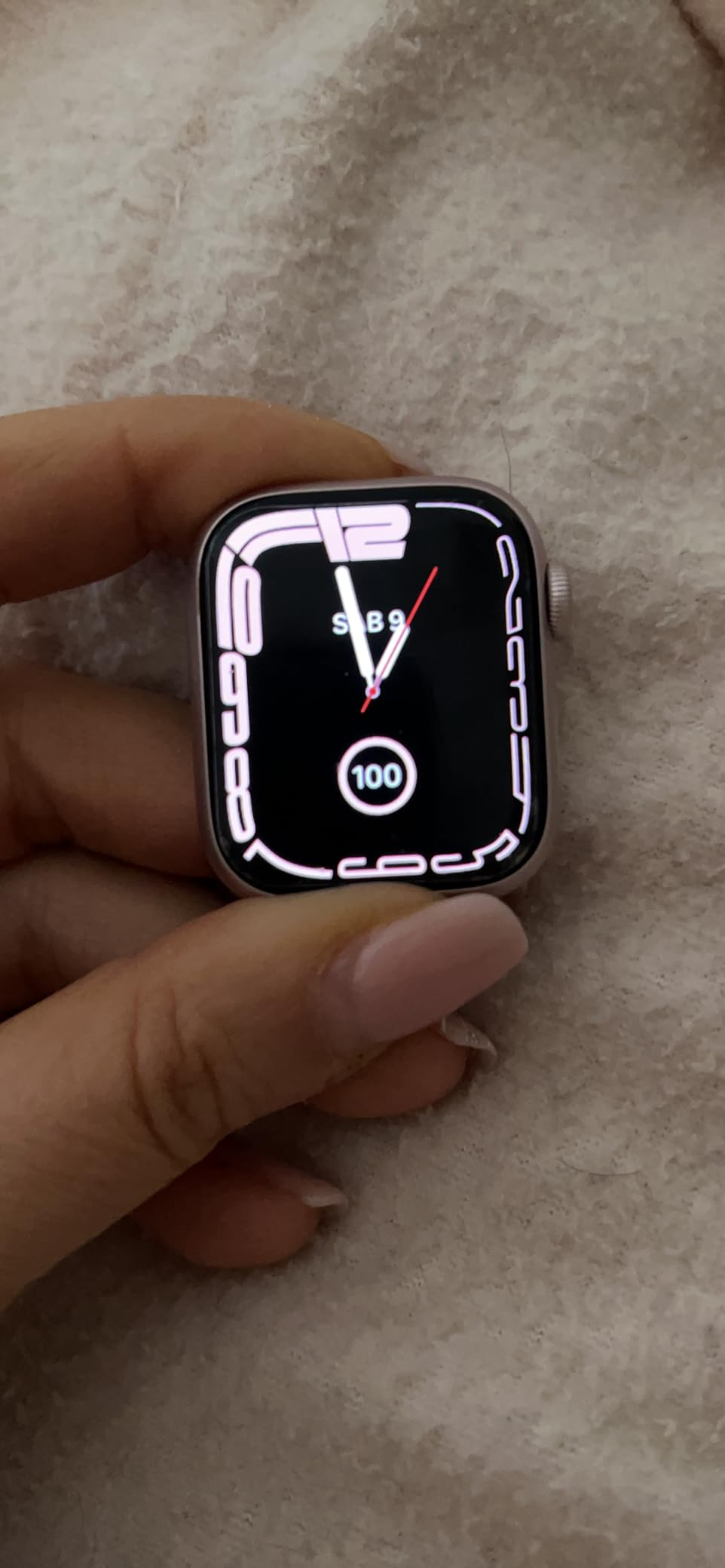 Apple Watch Series 9 GPS 41 mm smartwatch argento