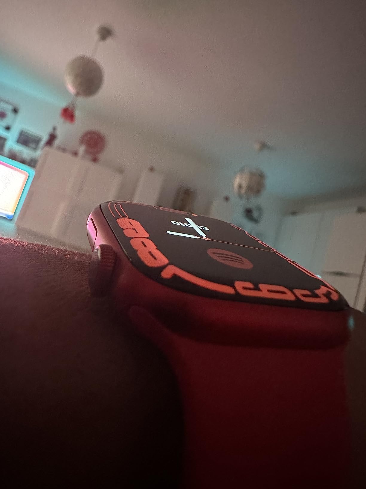 Apple Watch Series 8 GPS 45 mm smartwatch rosso ossigeno sangue