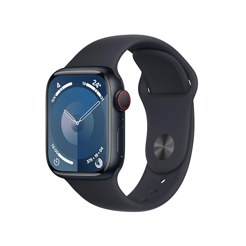 Apple Watch Series 9 41mm smartwatch GPS Cellular mezzanotte
