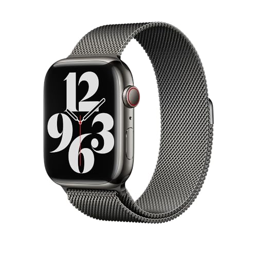 Apple Loop maglia milanese cinturino 45mm Grafite