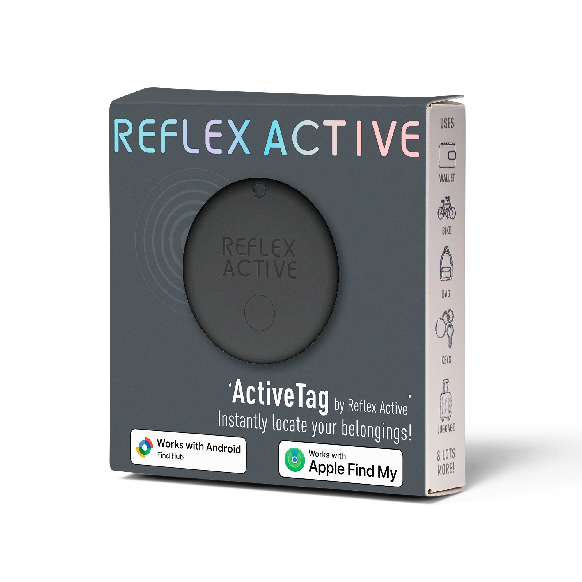 Reflex Active Active Tag tracker bluetooth nero valigia