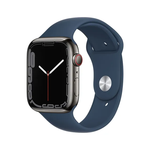 Apple Watch Series 7 smartwatch 45mm Cellular acciaio grafite