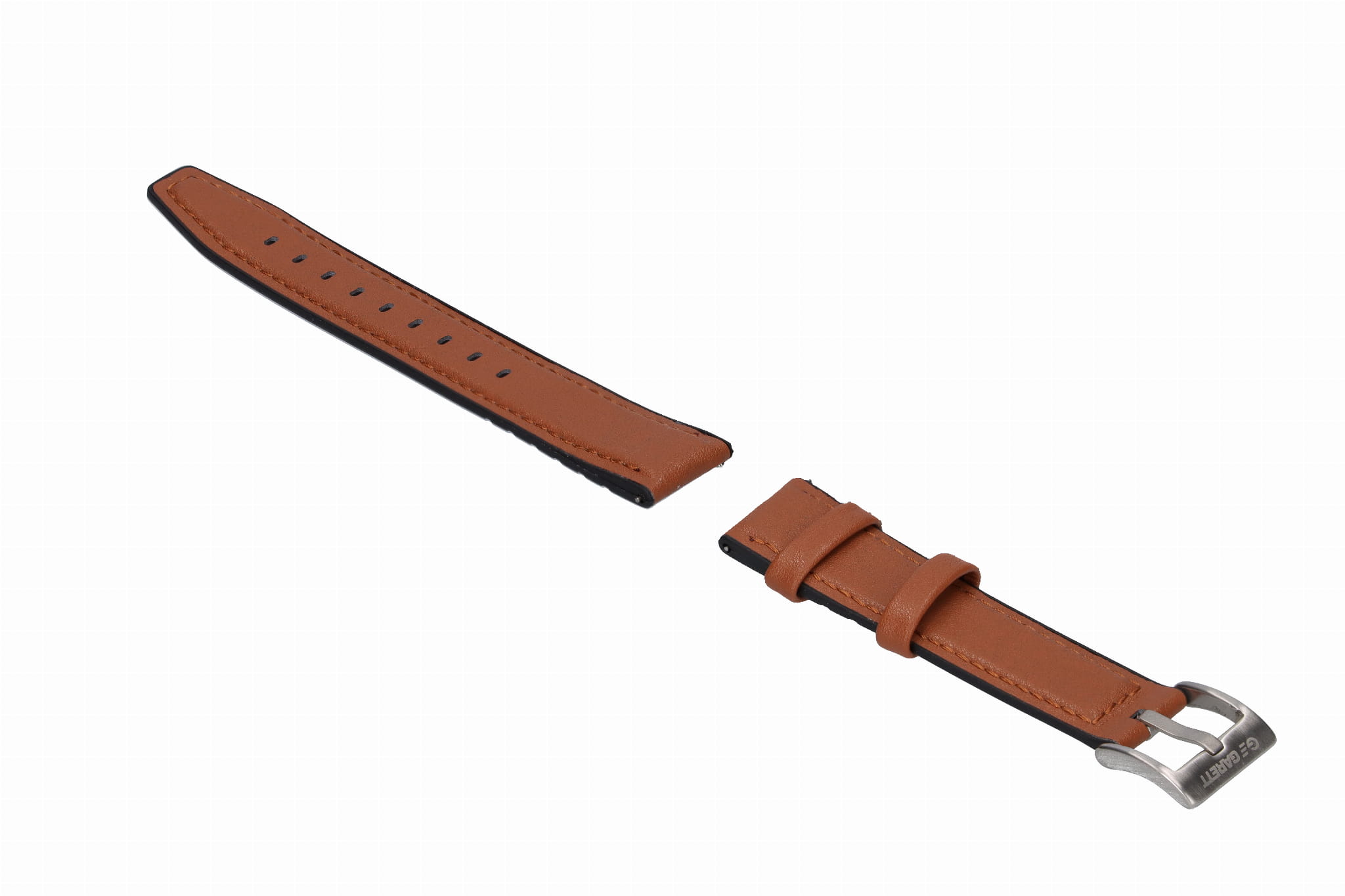 Garett Men Elegance RT cinturino pelle marrone chiaro 20 mm