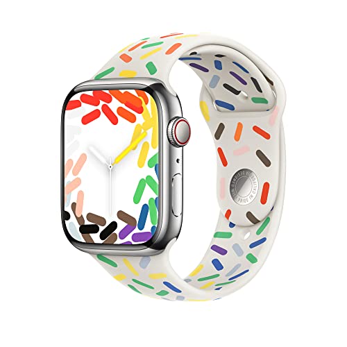 Apple Pride Edition 45mm cinturino sport M/L multicolore