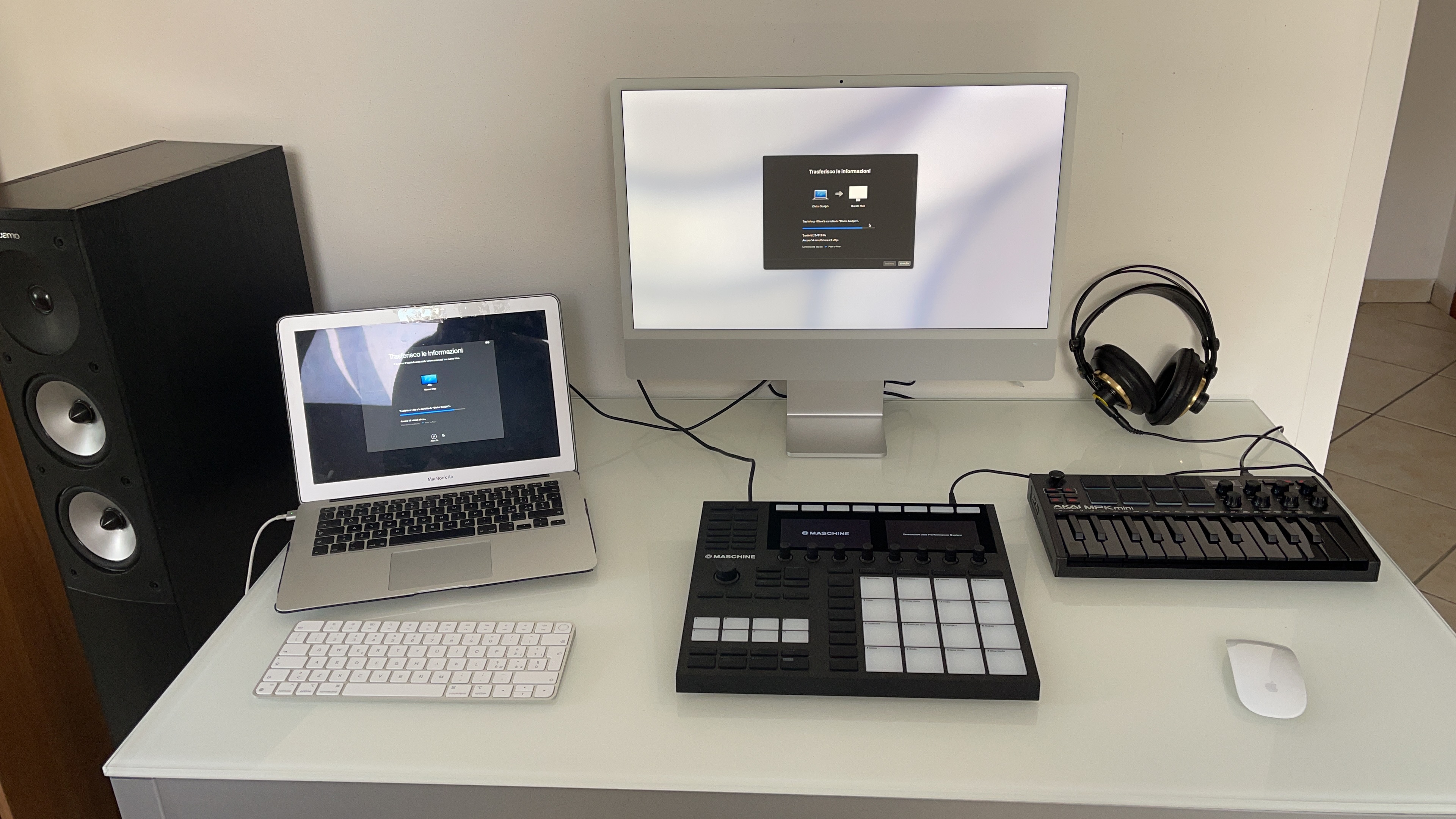 Apple iMac 24 M1 computer all-in-one 8GB 256GB verde