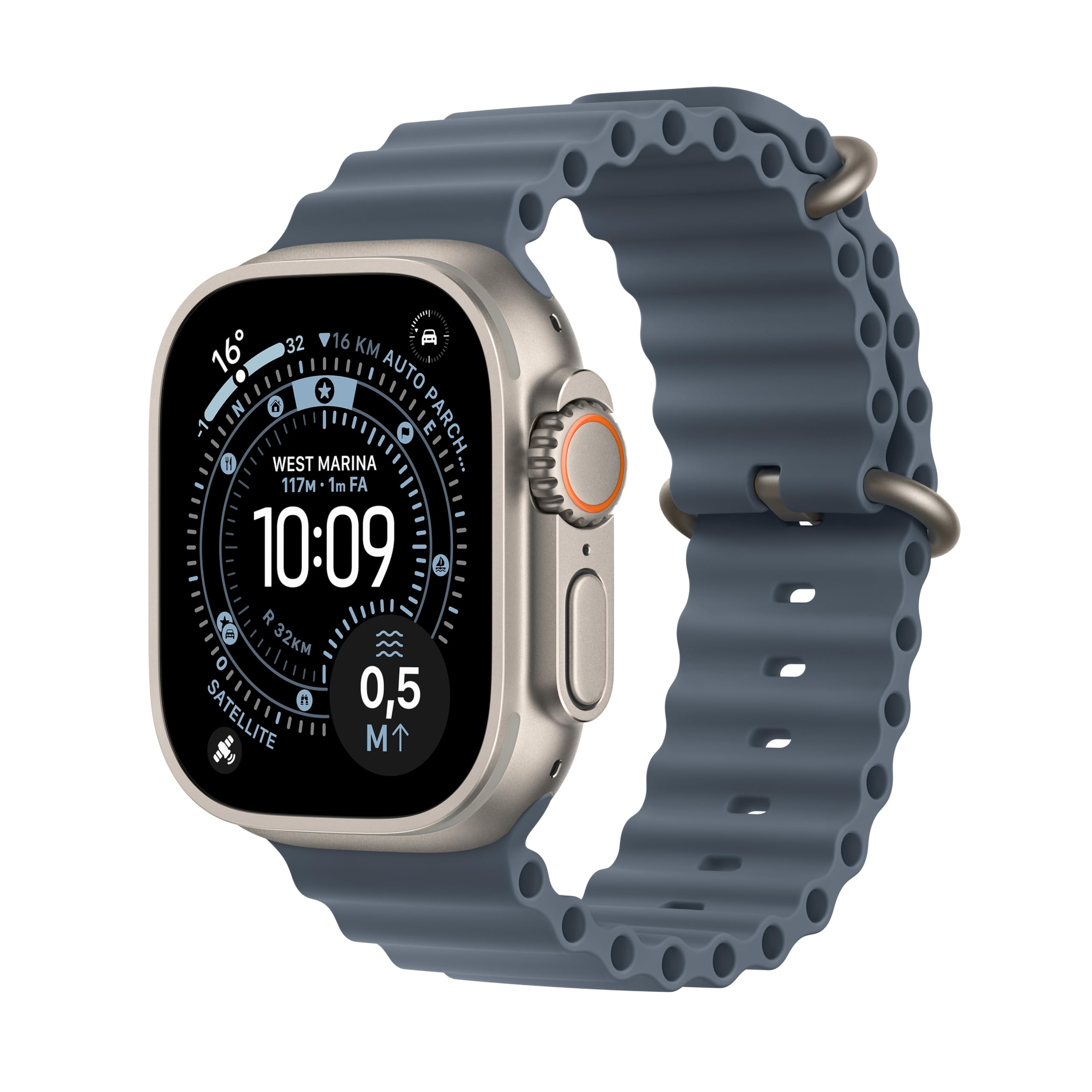 Apple Watch Ultra 3 smartwatch 49mm titanio nero Small GPS
