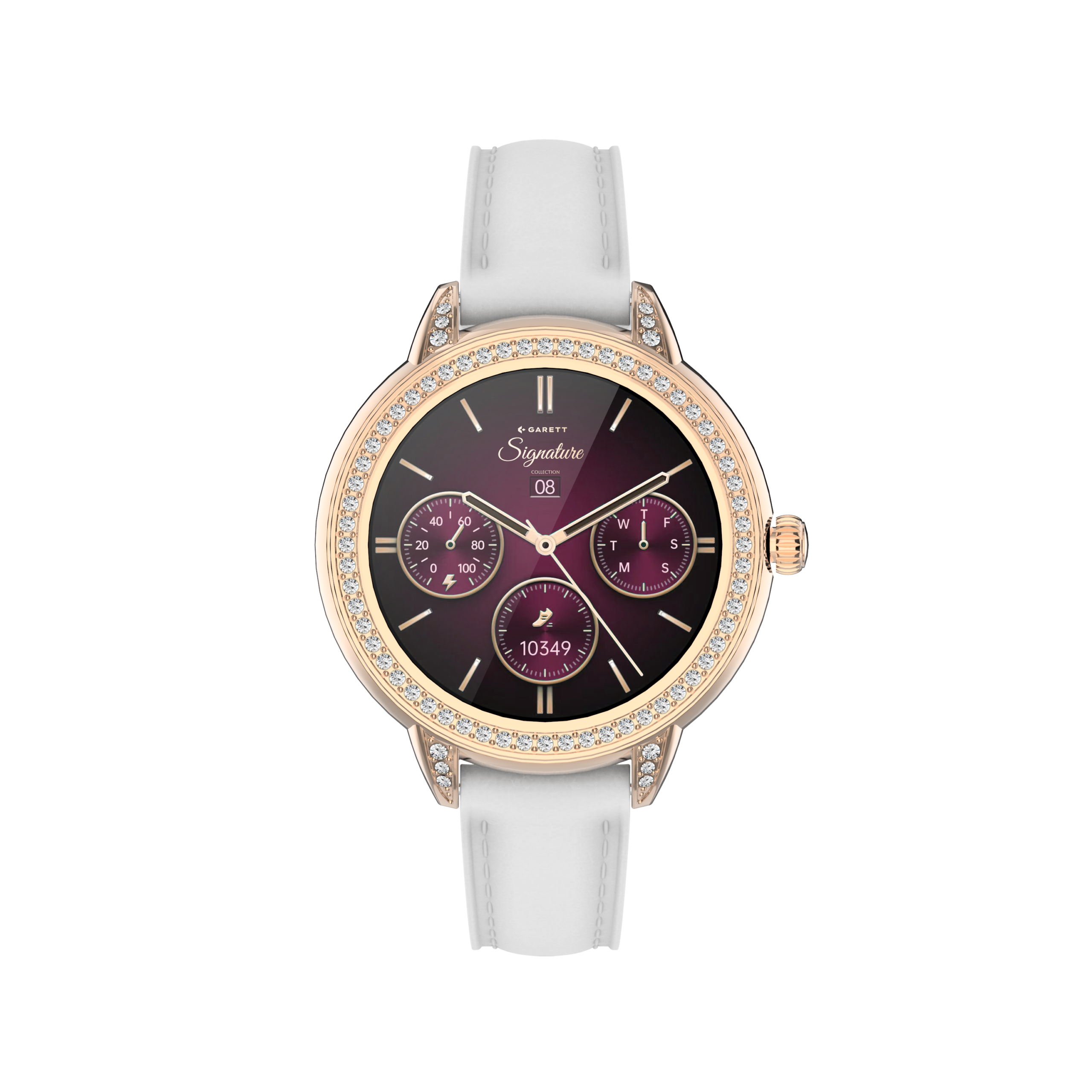 Garett Stella smartwatch acciaio oro rosa