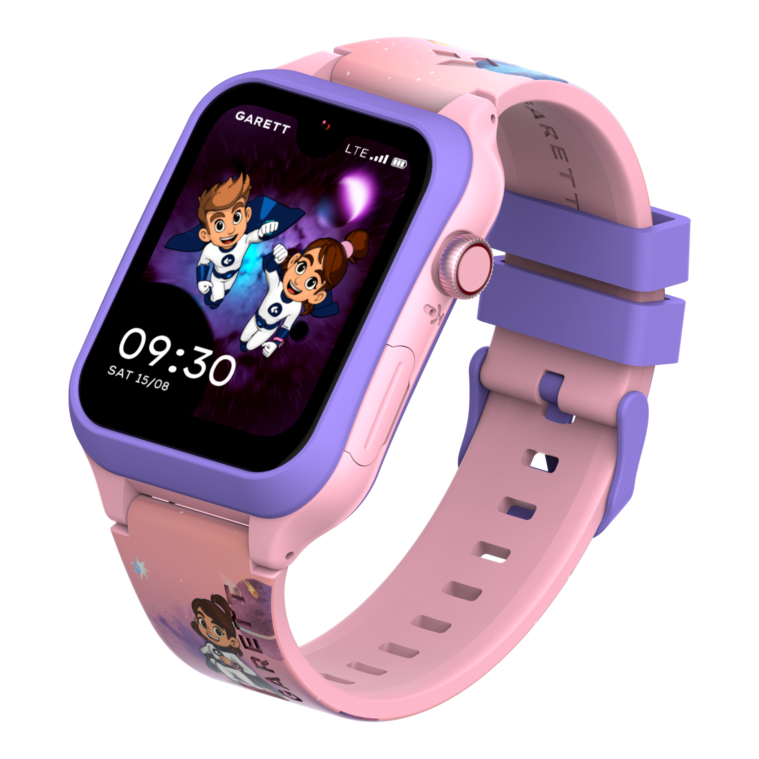 Garett Kids Essa 2 GO AI smartwatch rosa 4G AMOLED