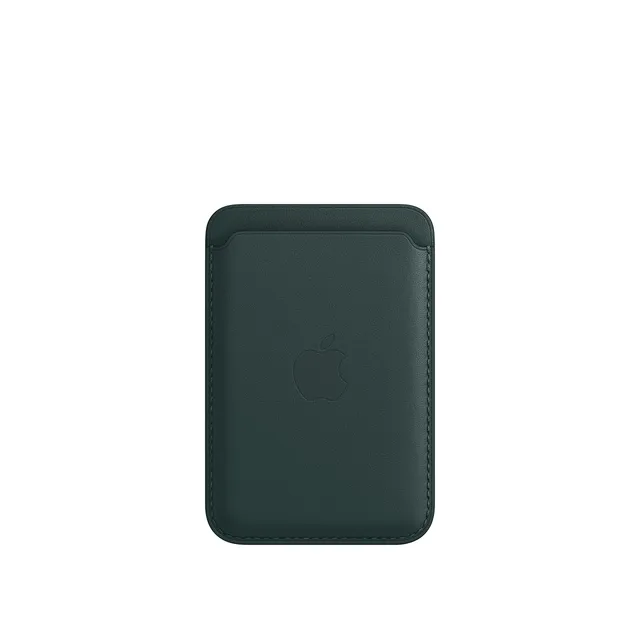 Apple Portafoglio MagSafe in Pelle iPhone Verde Foresta