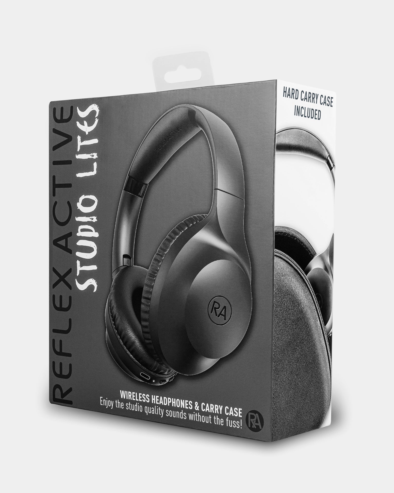 Reflex Active Studio Lites cuffie wireless nere over-ear