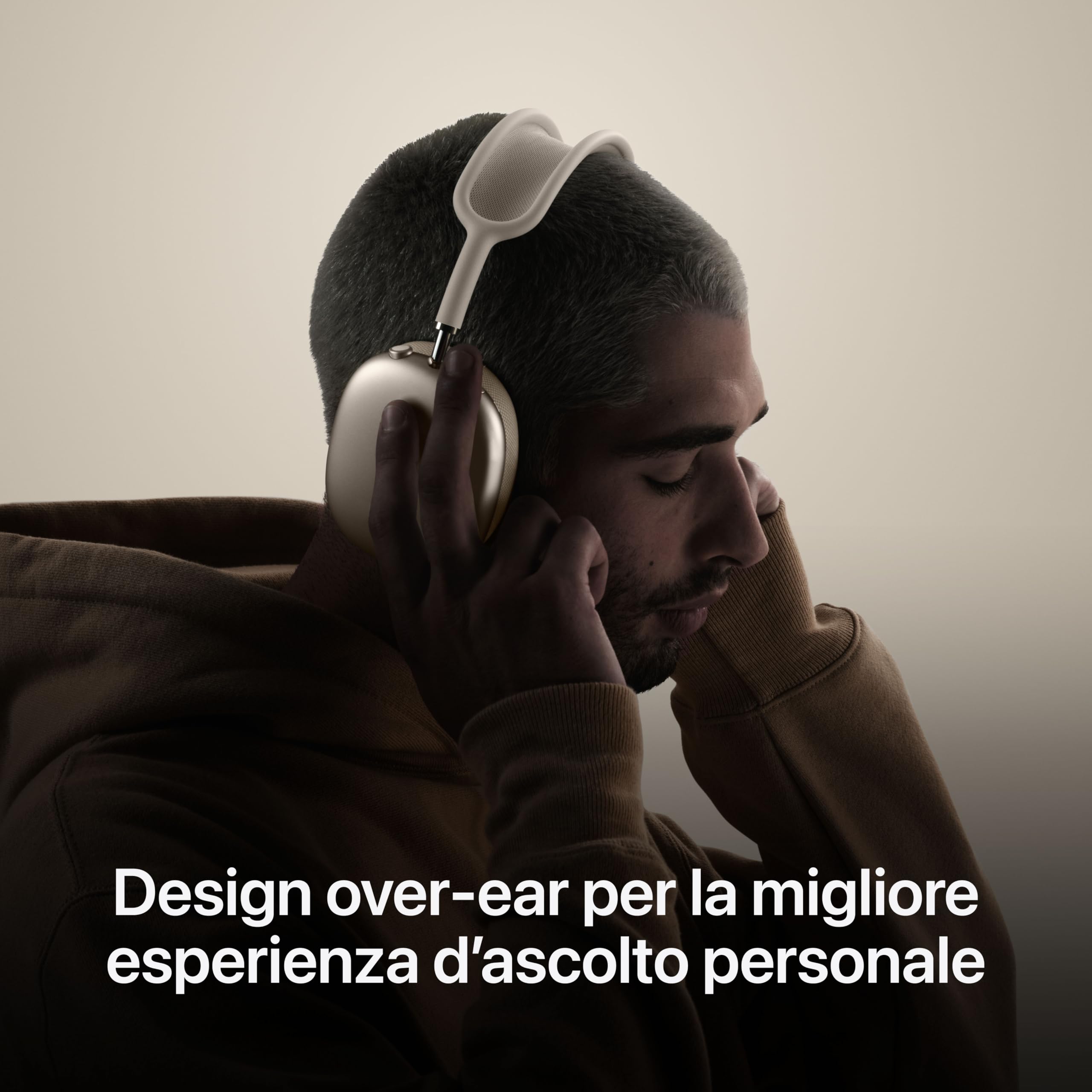 Apple AirPods Max cuffie over-ear arancione cancellazione rumore