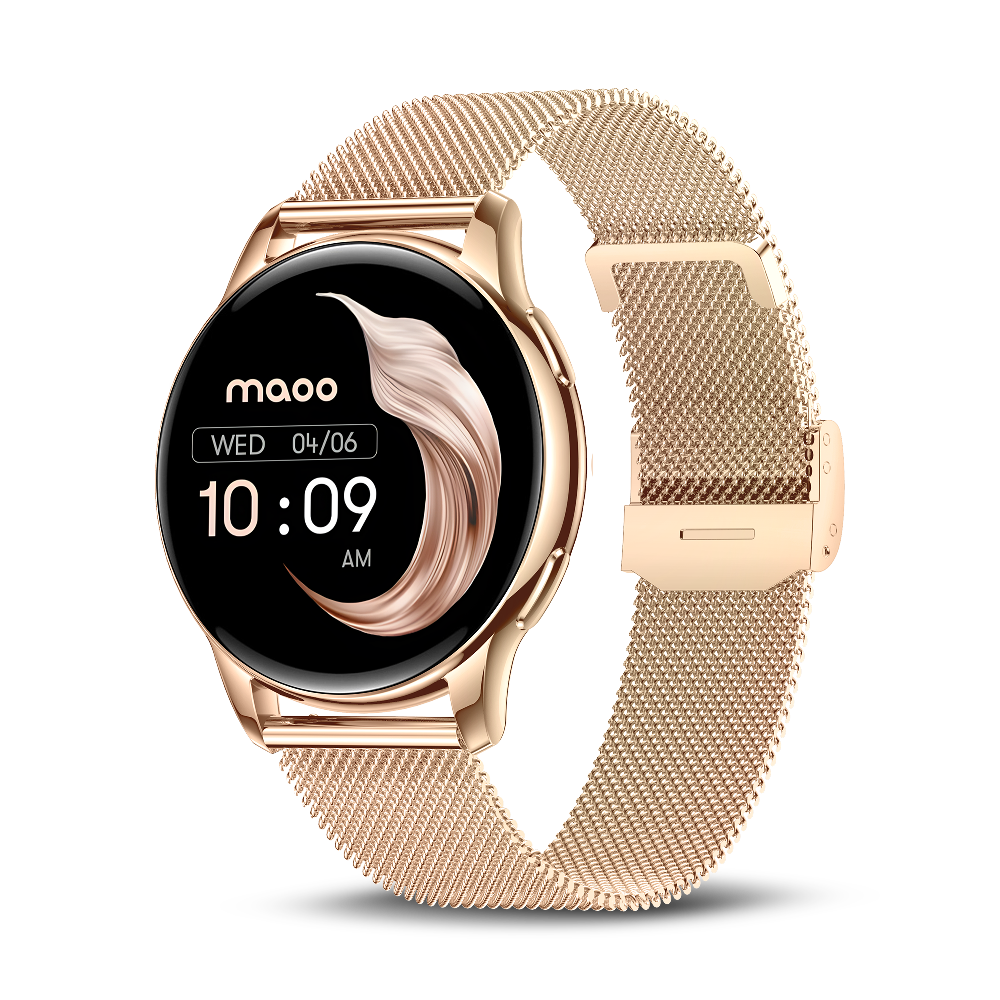 Maoo Ventura Rosé Goud smartwatch donna AMOLED