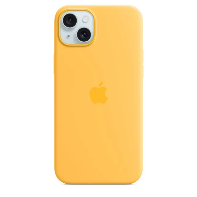 Apple Custodia MagSafe iPhone 15 Plus cover silicone sole