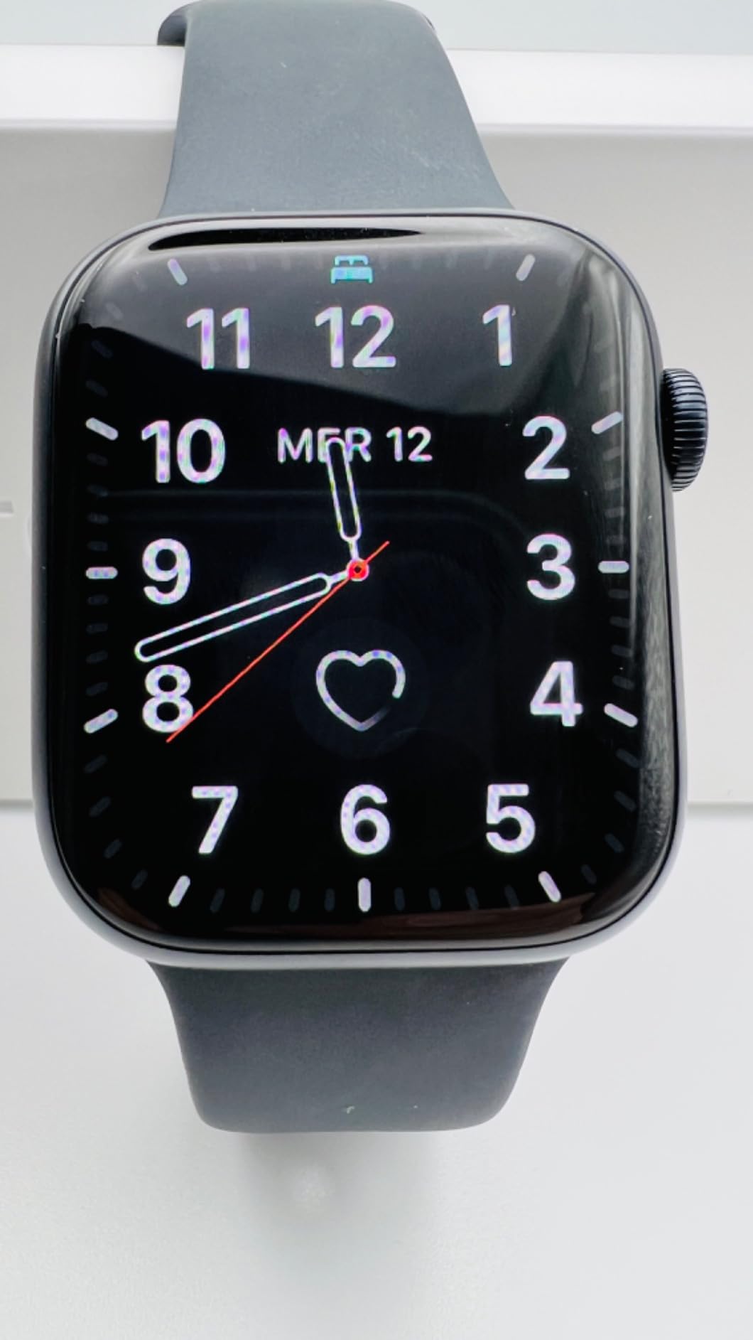 Apple Watch Series 8 GPS+Cellular 45 mm smartwatch Mezzanotte ossigeno