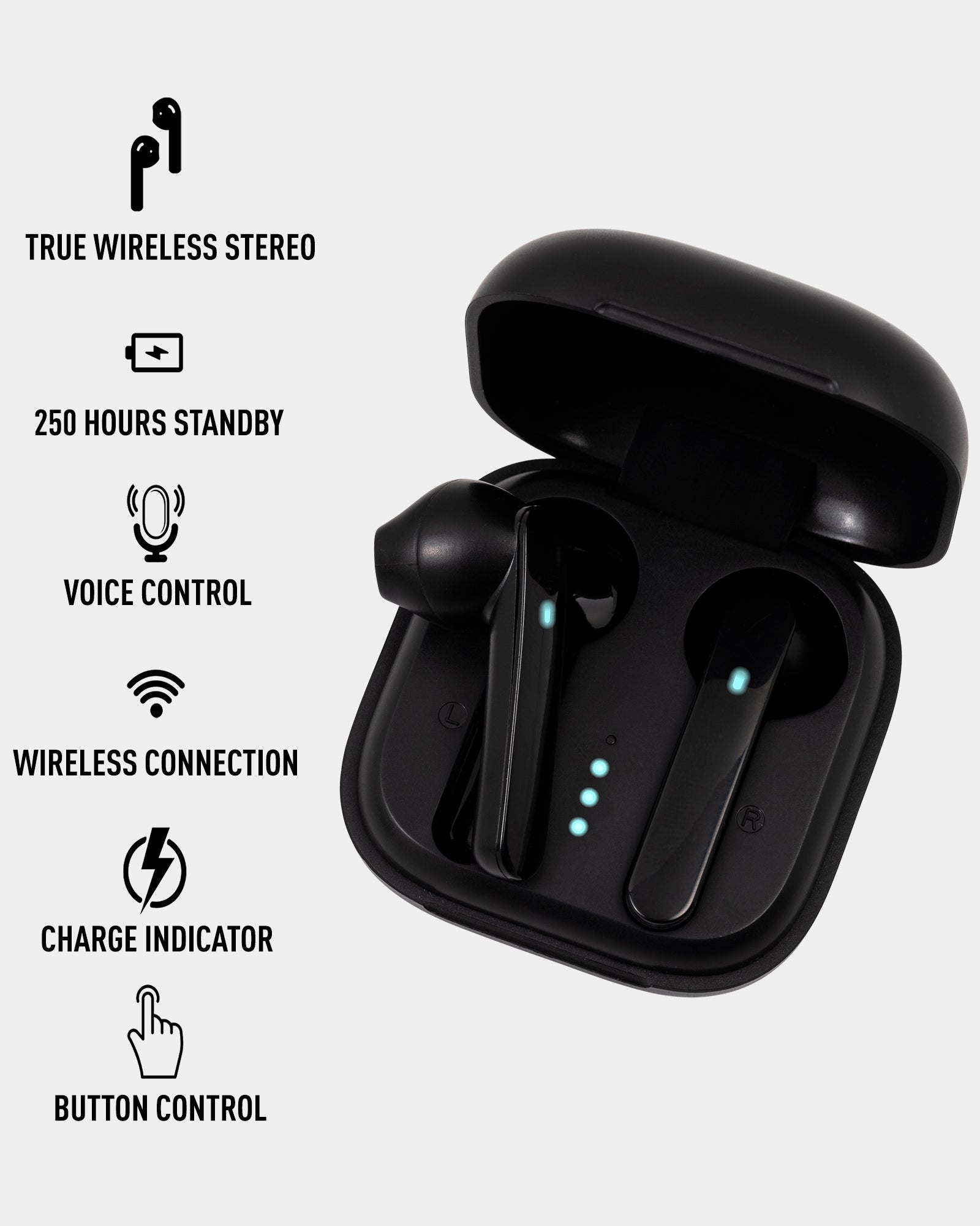 Reflex Active Series 17 smartwatch nero con auricolari TWS