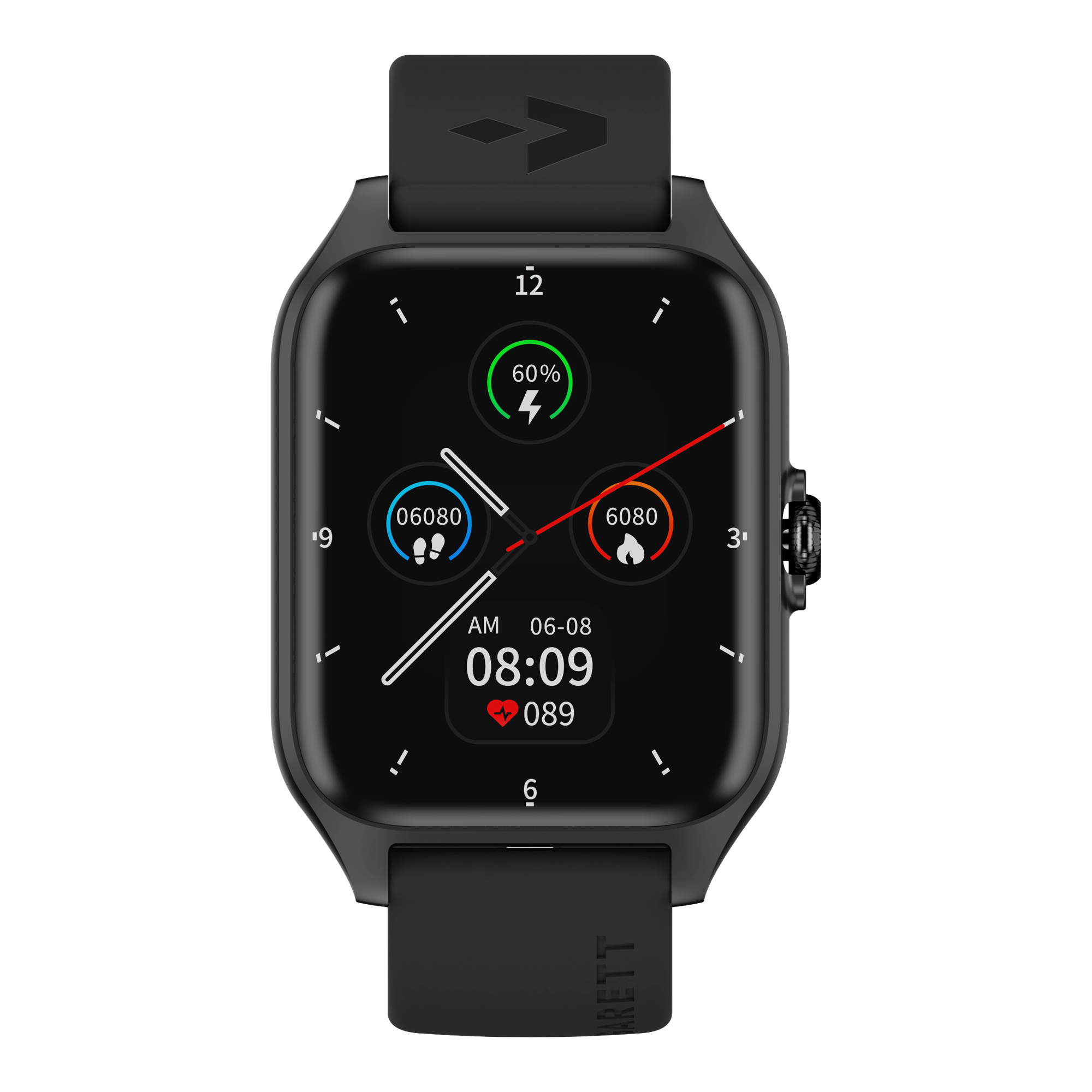Garett GRC Activity 2 smartwatch nero opaco AMOLED
