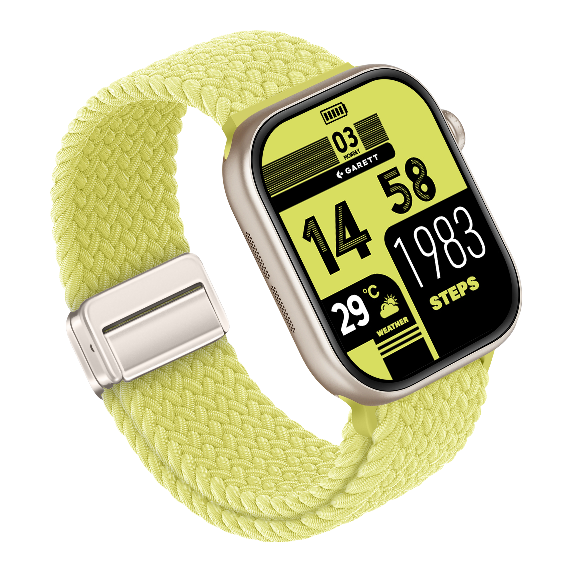 Garett Next AI 4G smartwatch argento AMOLED GPS