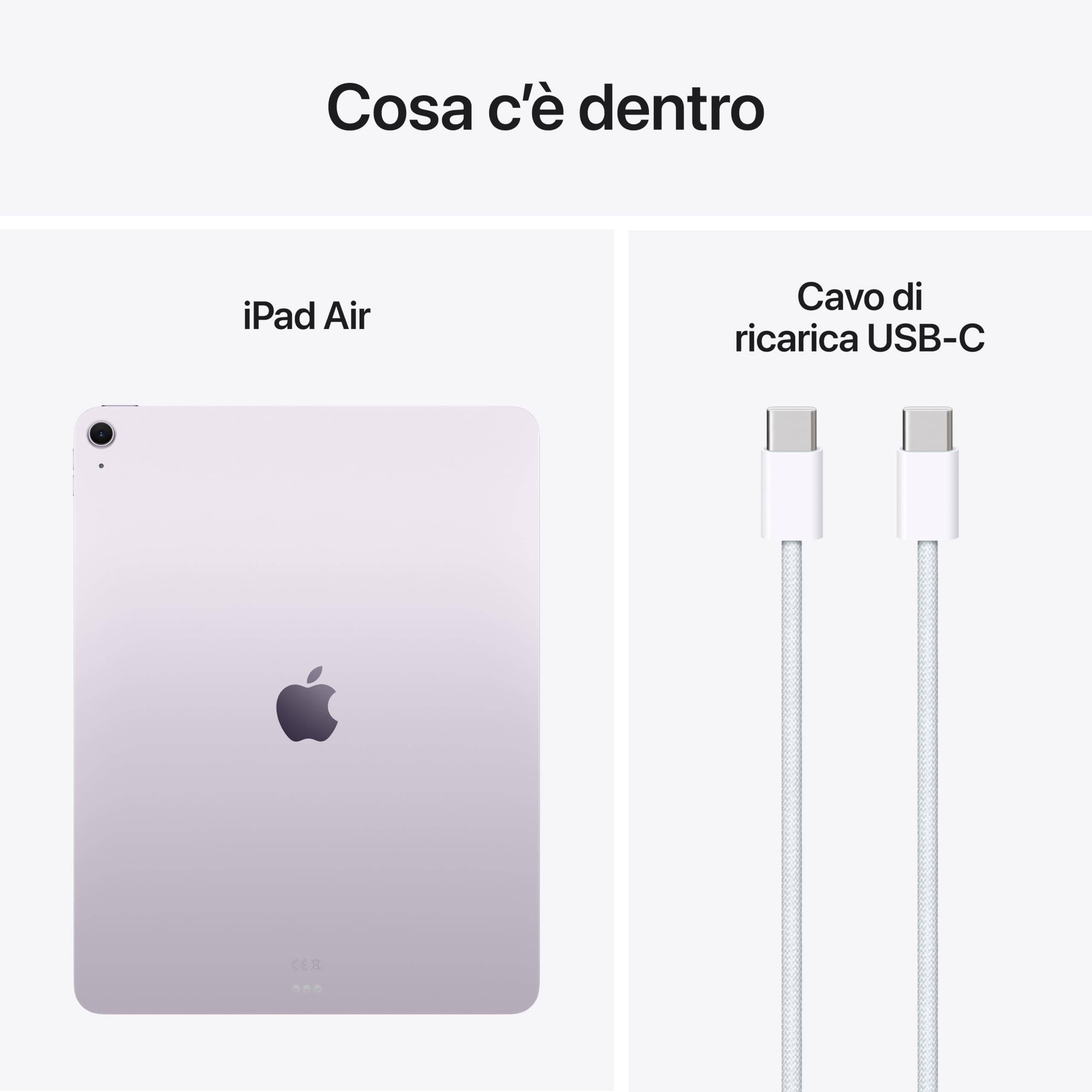 Apple iPad Air 13 M3 tablet 128GB viola Wi-Fi