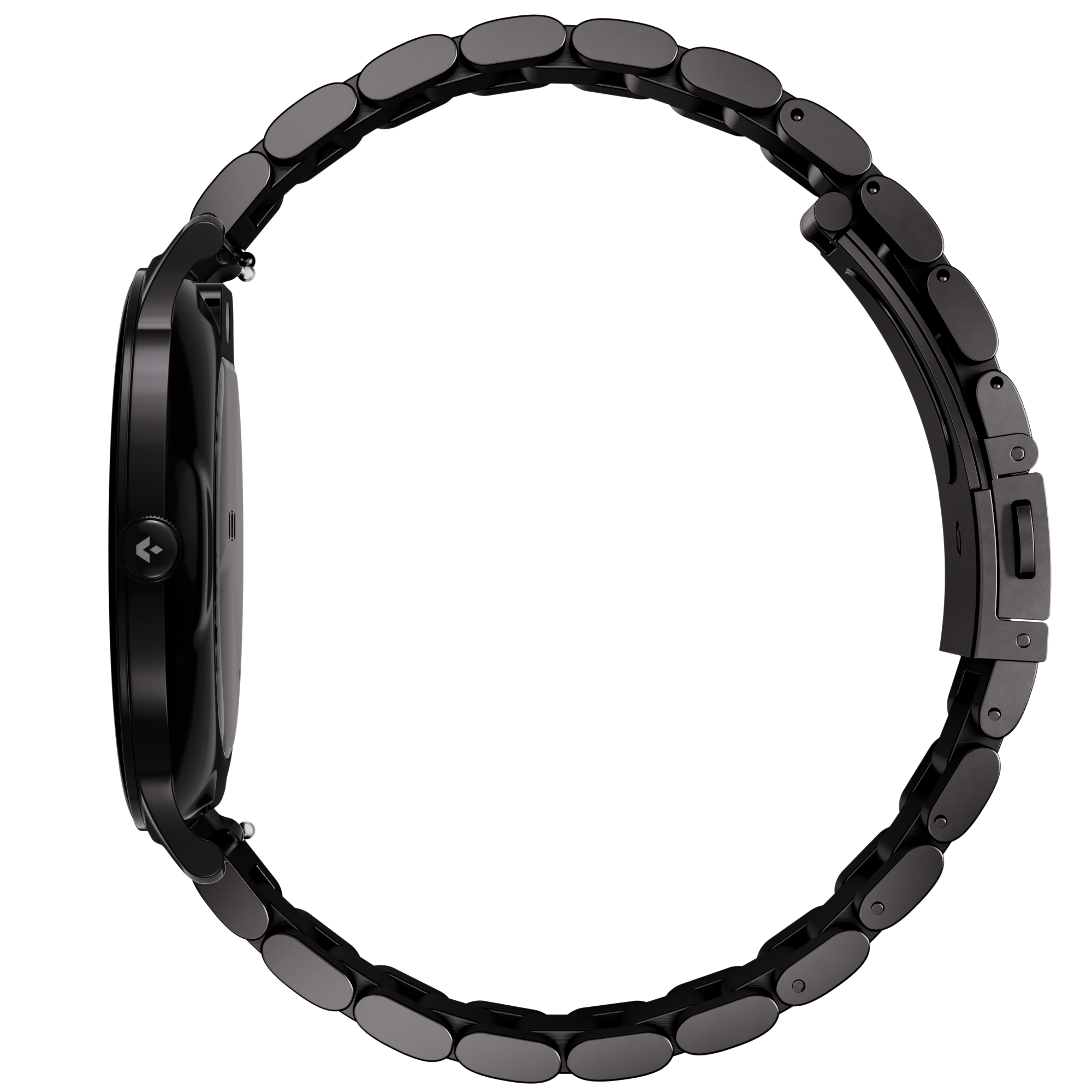 Garett Quantum smartwatch nero acciaio AMOLED