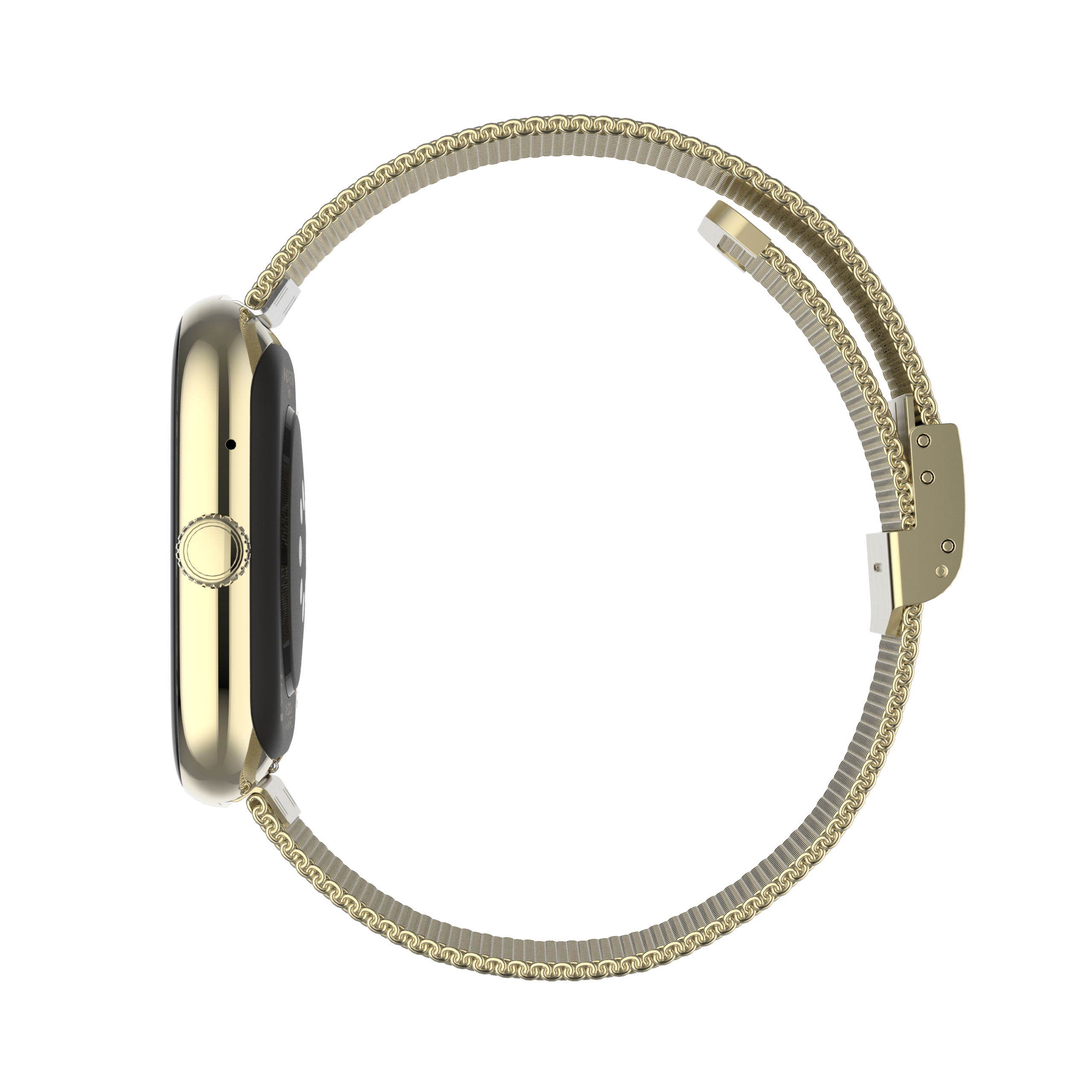 Garett Flow smartwatch oro mesh AMOLED