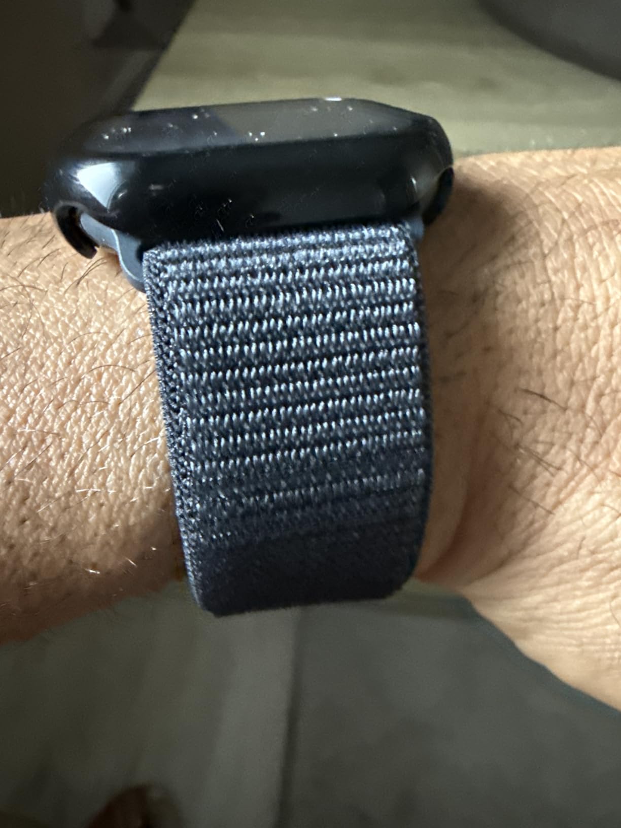 Apple Sport Loop 46 mm cinturino grigio scuro XL nylon