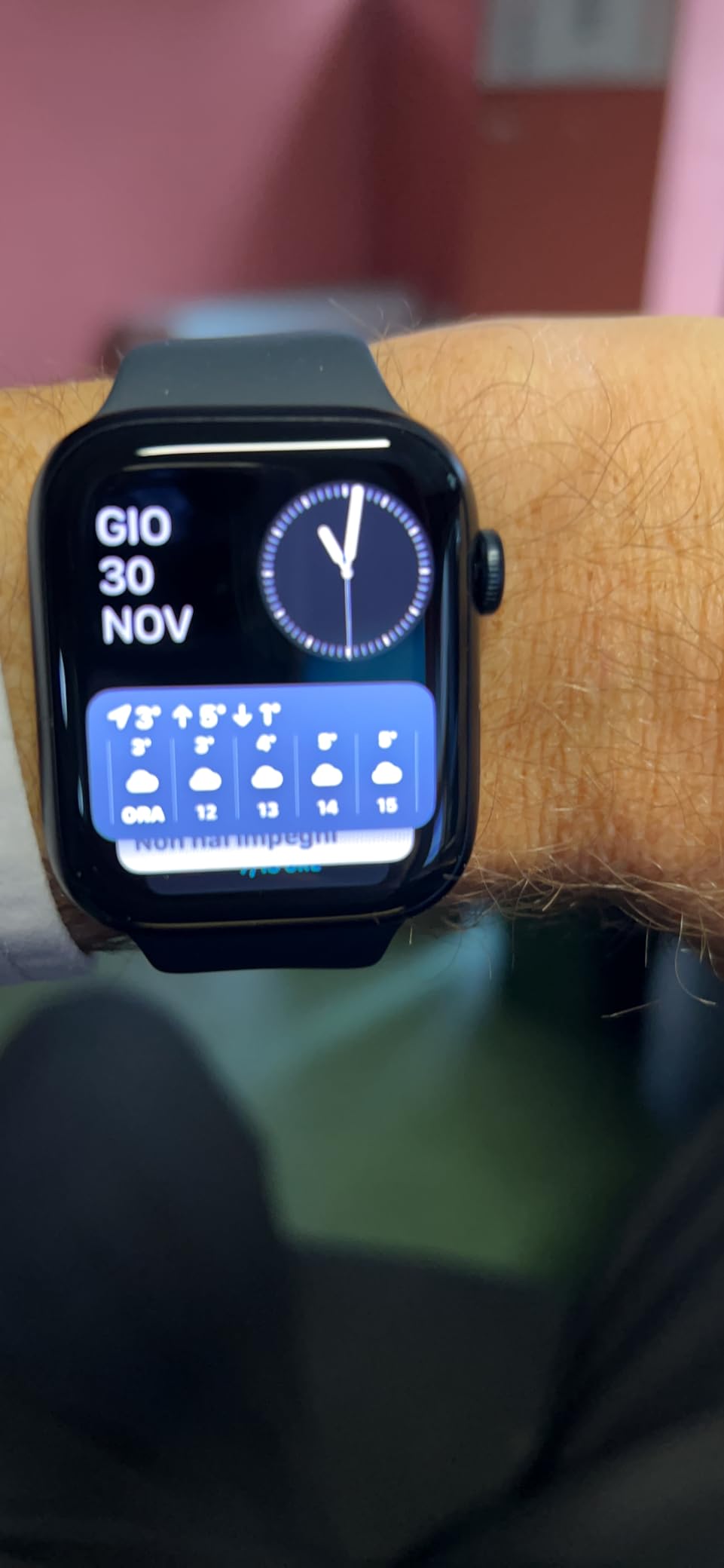 Apple Watch Series 9 GPS 45mm smartwatch galassia S/M