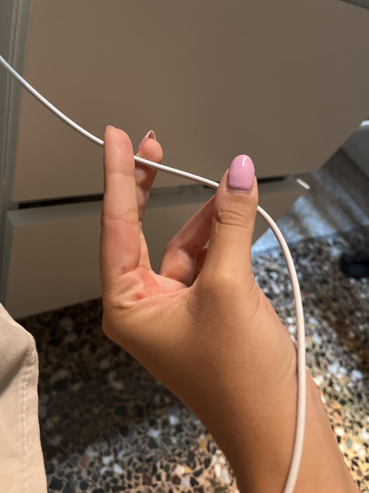 Apple cavo ricarica USB-C Lightning 1 m bianco