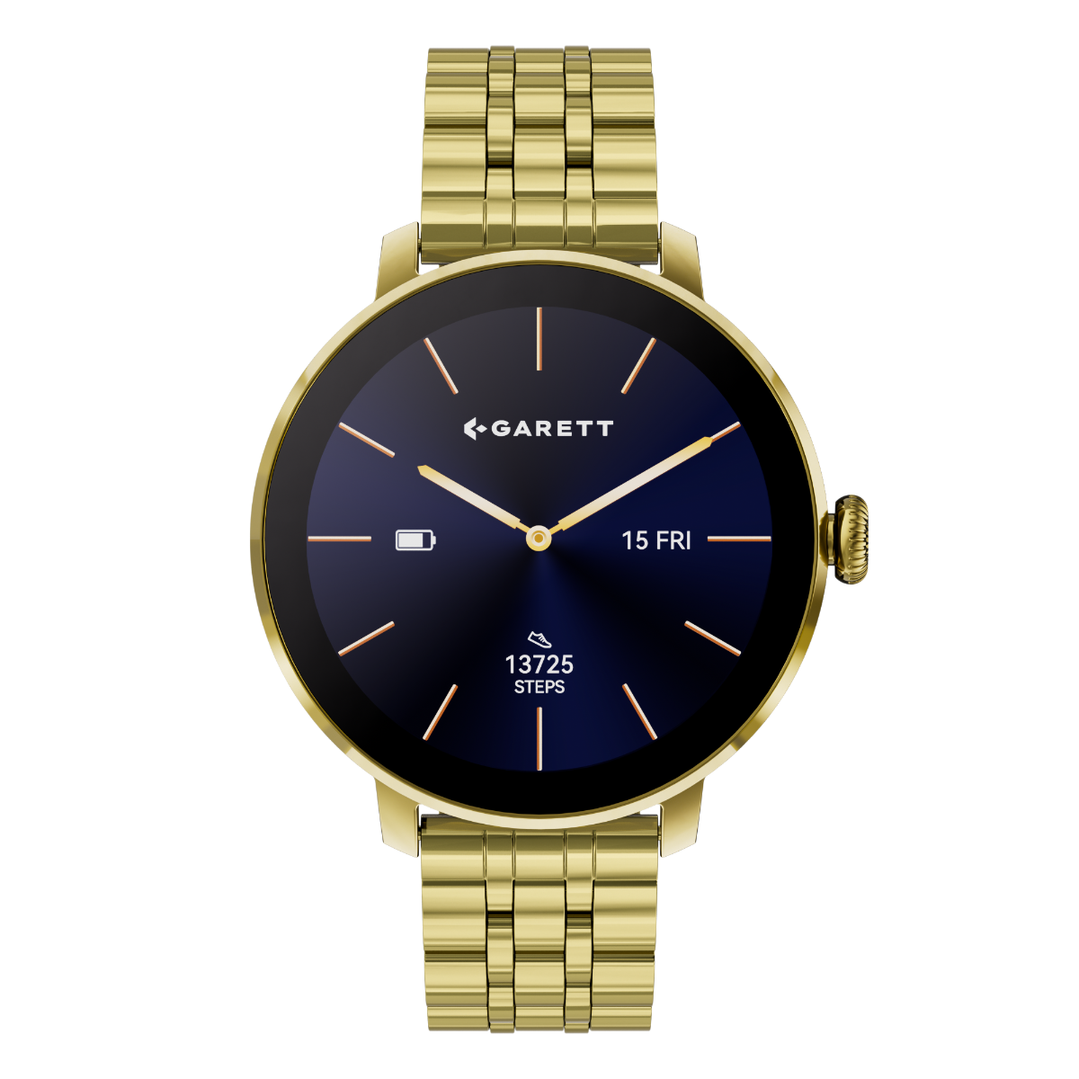 Garett Muse Steel Gold smartwatch oro AMOLED