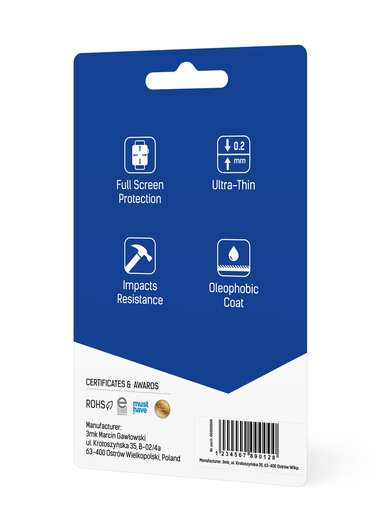 Garett Kids Cute 2 4G pellicola schermo set 3 pezzi