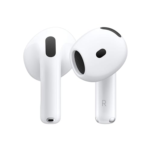 Apple AirPods 4 auricolari wireless senza cancellazione rumore USB-C