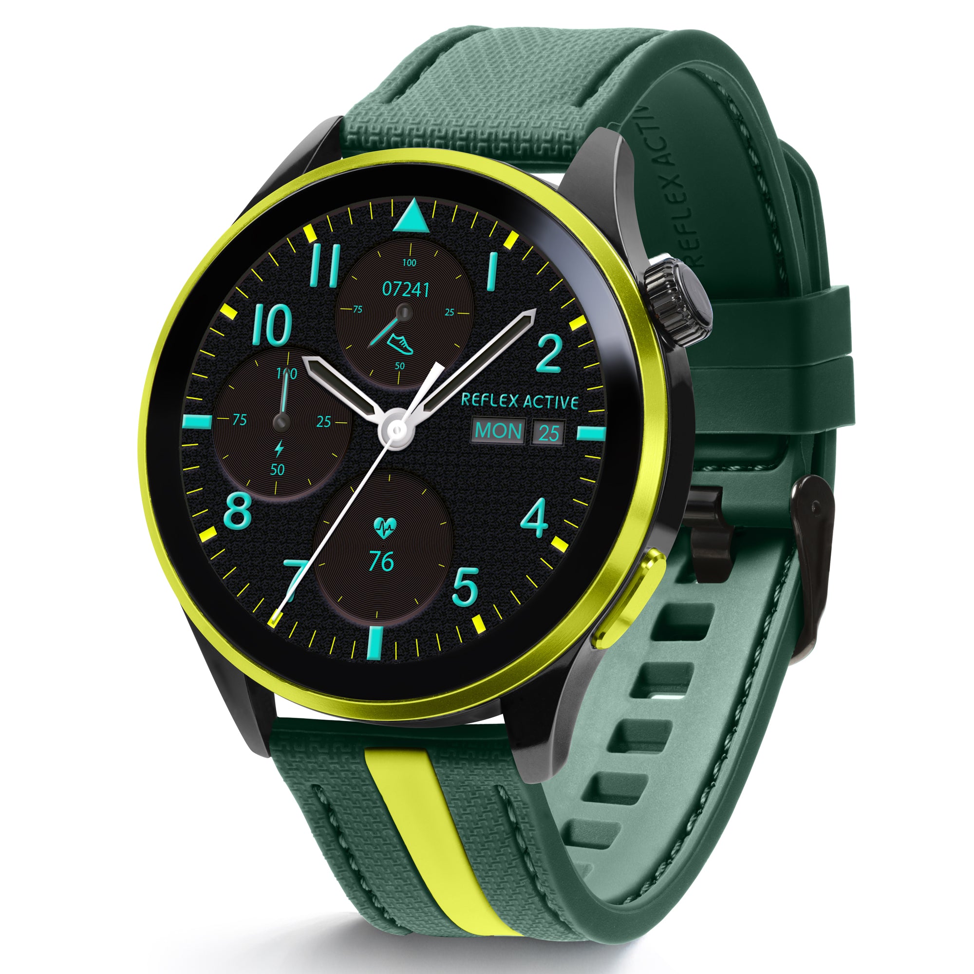 Reflex Active Venture 400 R smartwatch GPS verde giallo AMOLED