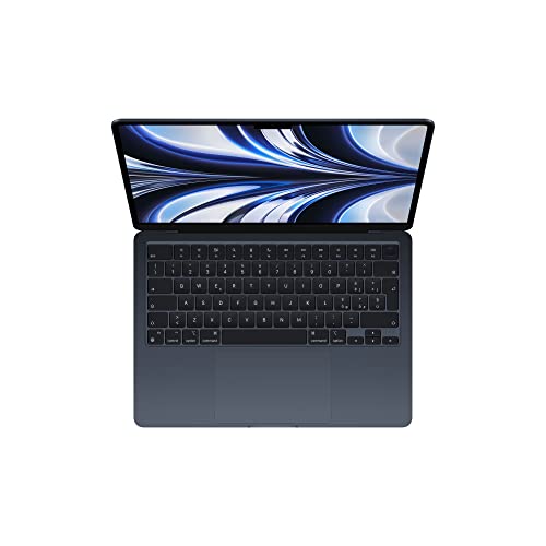 Apple MacBook Air M2 portatile 13,6" 512GB Mezzanotte