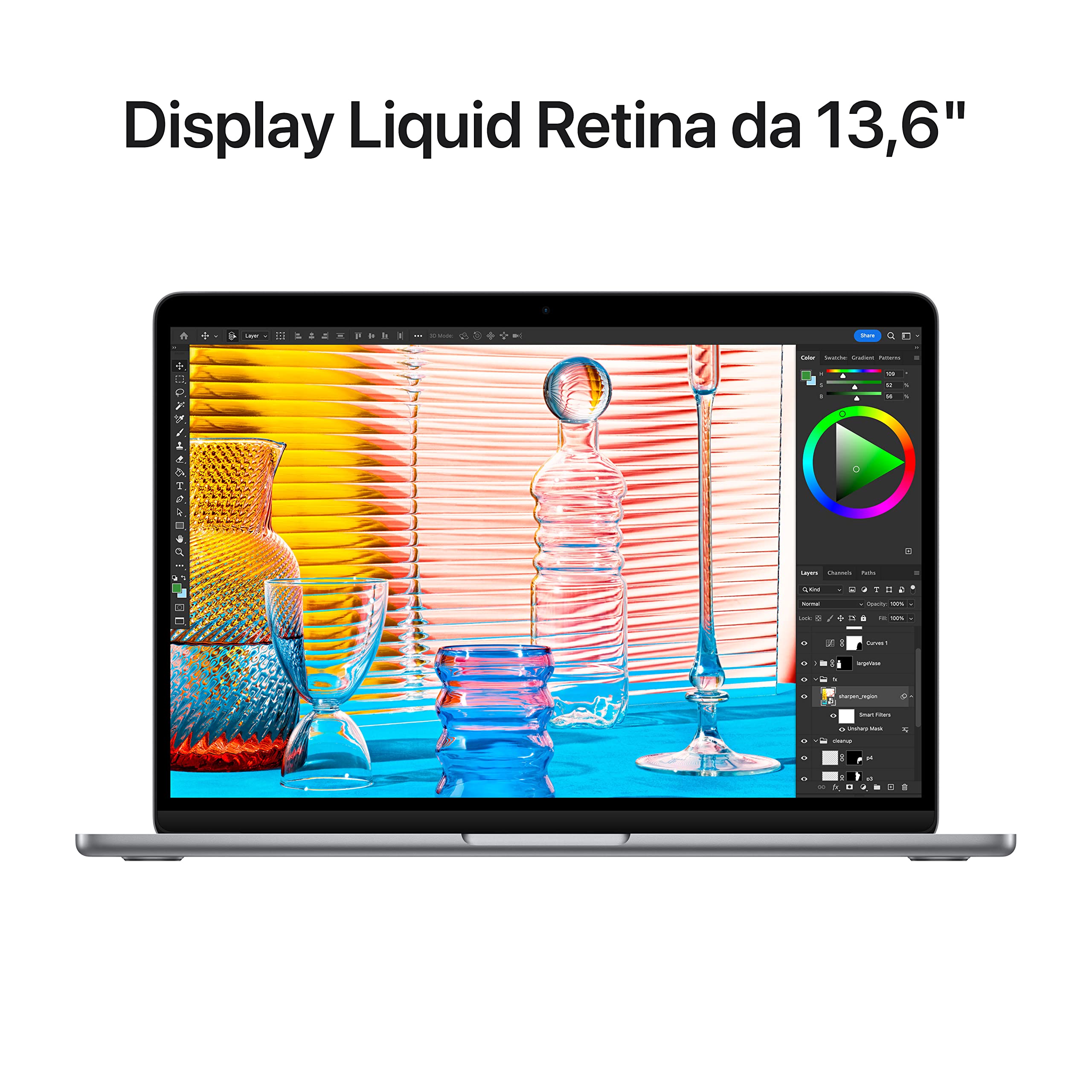 Apple MacBook Air M2 notebook 13,6 8GB 256GB grigio siderale