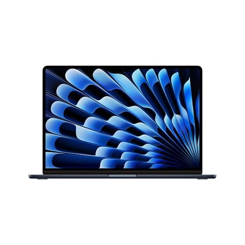 Apple MacBook Air 15,3" portatile M3 8GB 256GB mezzanotte