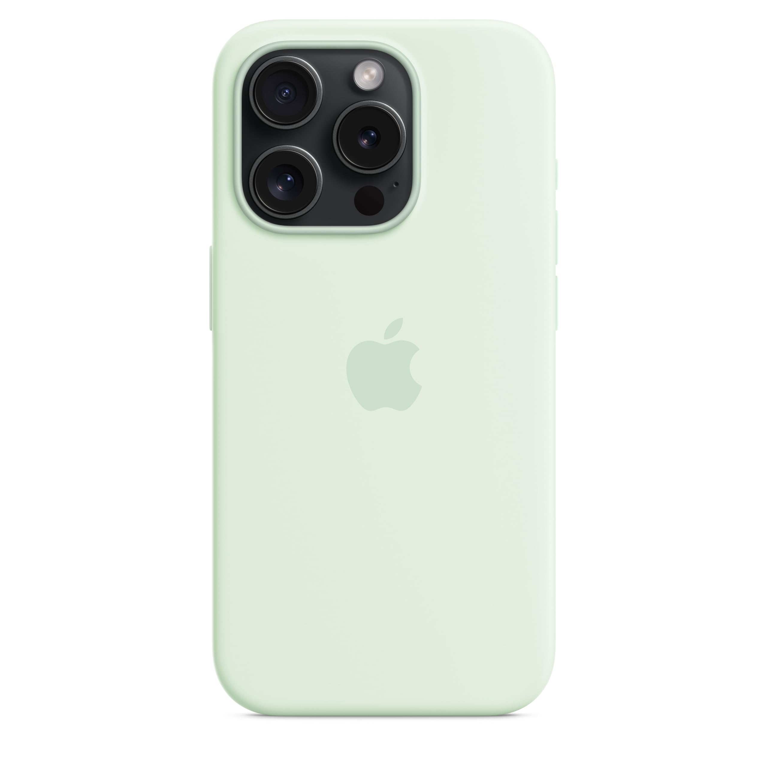 Apple iPhone 15 Pro custodia silicone menta fredda MagSafe