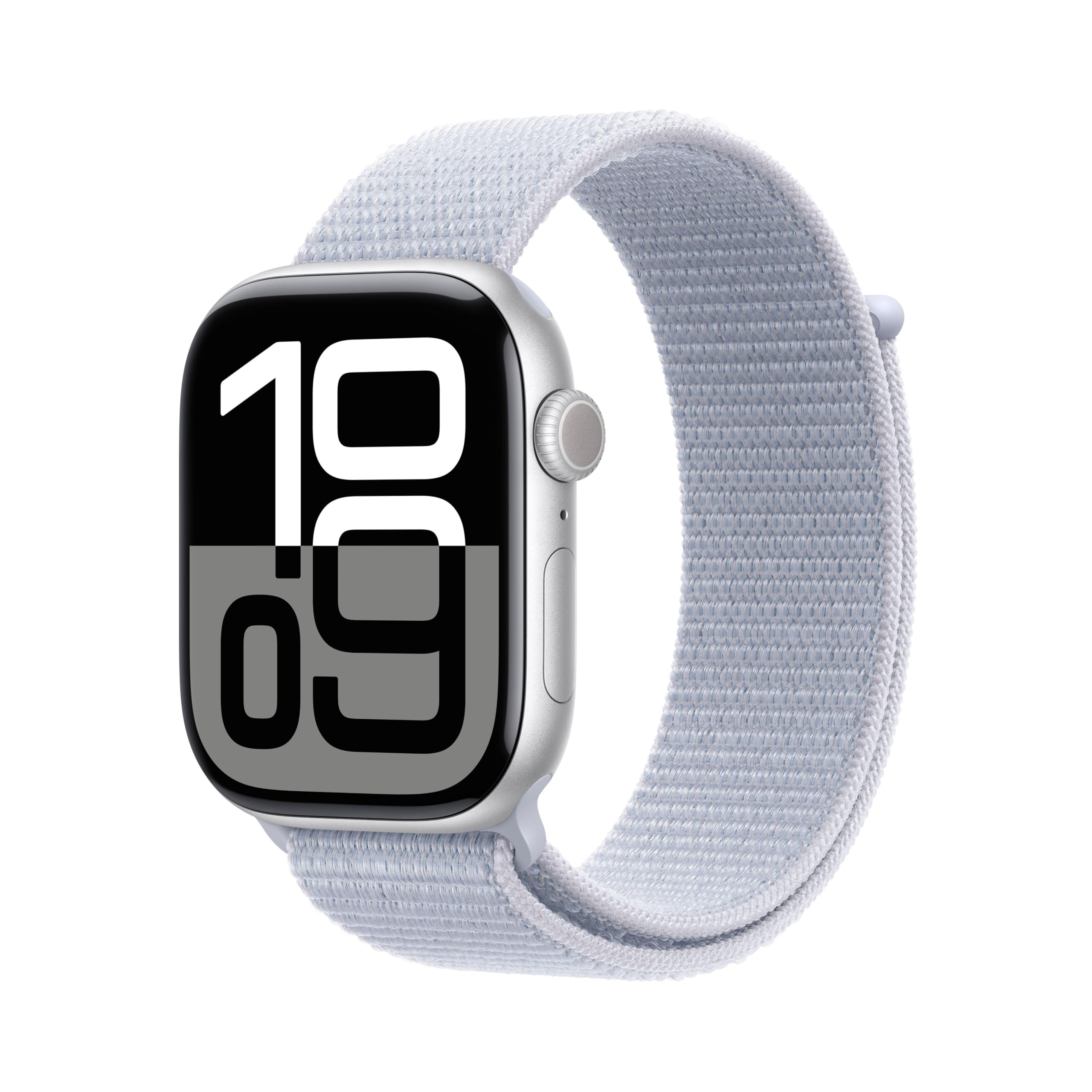 Apple Series 10 GPS Cellular 46mm smartwatch argento loop nuvola