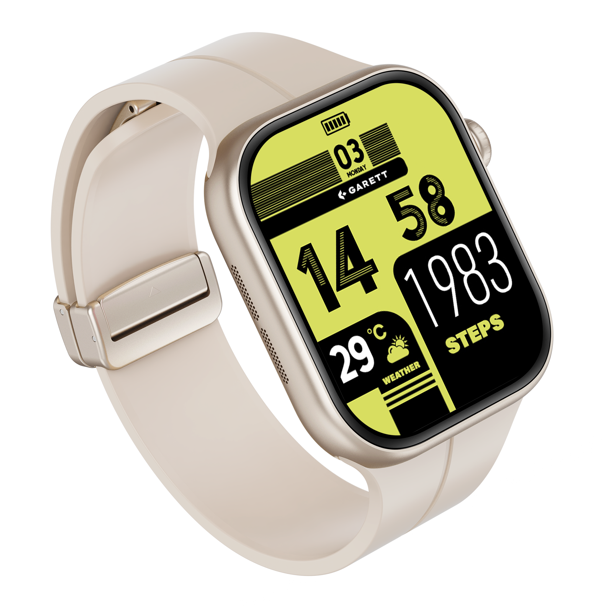 Garett Next AI 4G smartwatch argento AMOLED GPS