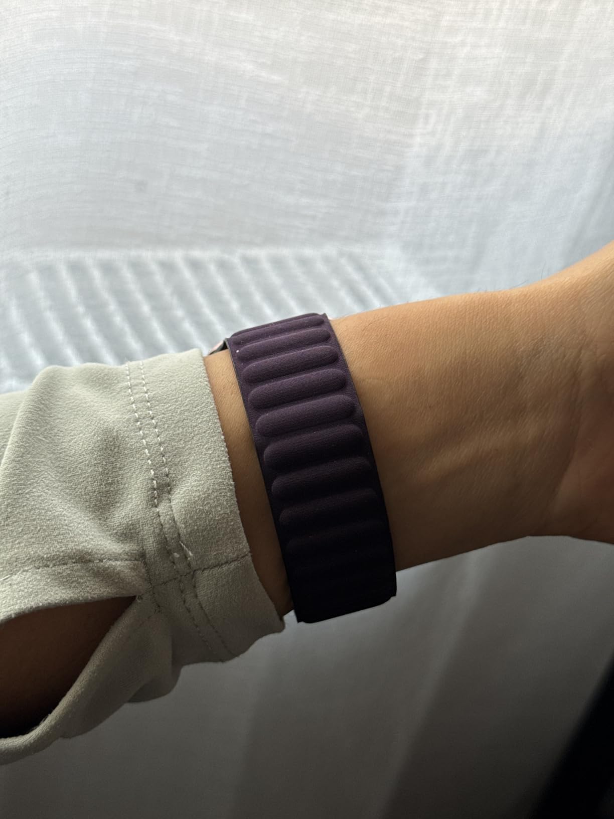 Apple Watch Magnetic Link 42 mm cinturino blu navy S/M